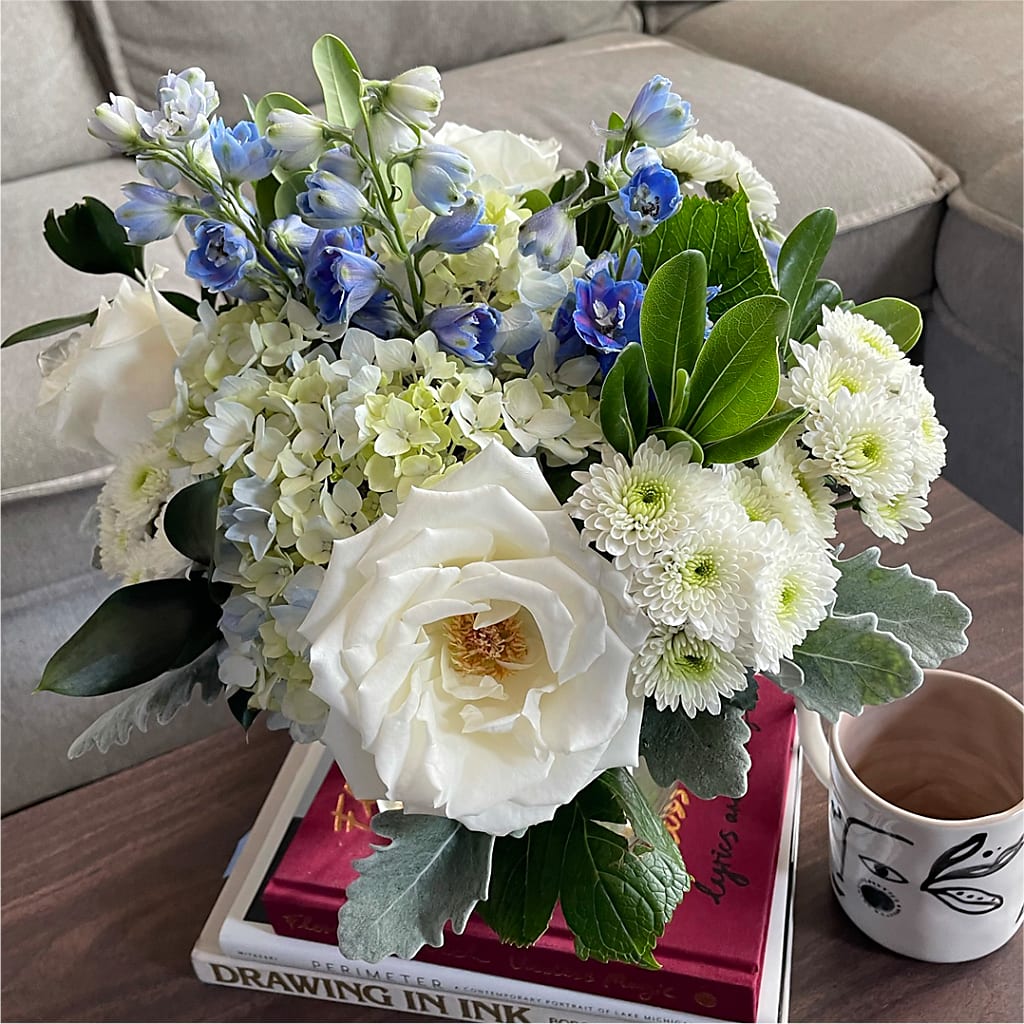 Clear Skies Bouquet – WOYSHNER'S FLOWER SHOP, Lackawanna NY