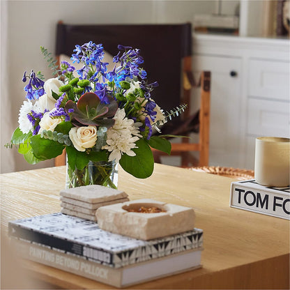 Cerulean Waves Bouquet – WOYSHNER'S FLOWER SHOP, Lackawanna NY