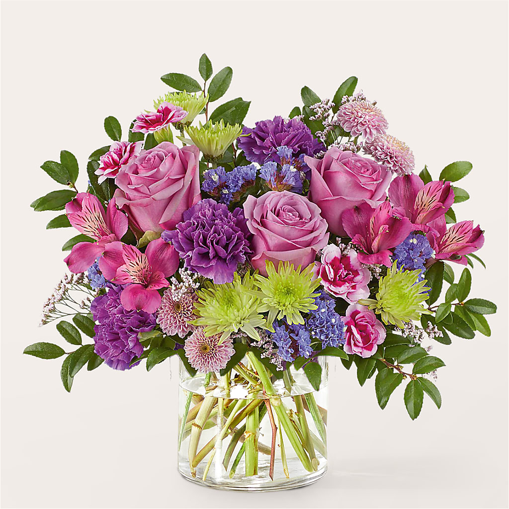 Glass Half Full Bouquet – WOYSHNER'S FLOWER SHOP, Lackawanna NY