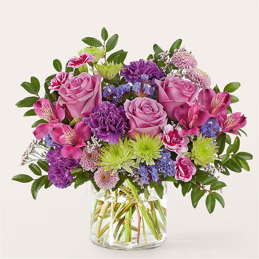 Glass Half Full Bouquet – WOYSHNER'S FLOWER SHOP, Lackawanna NY