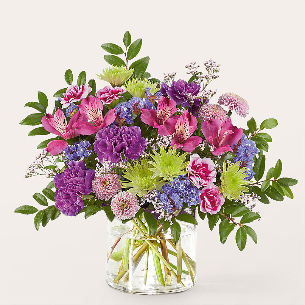 Glass Half Full Bouquet – WOYSHNER'S FLOWER SHOP, Lackawanna NY