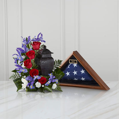 Patriotic Tribute Arrangement – WOYSHNER'S FLOWER SHOP, Lackawanna NY