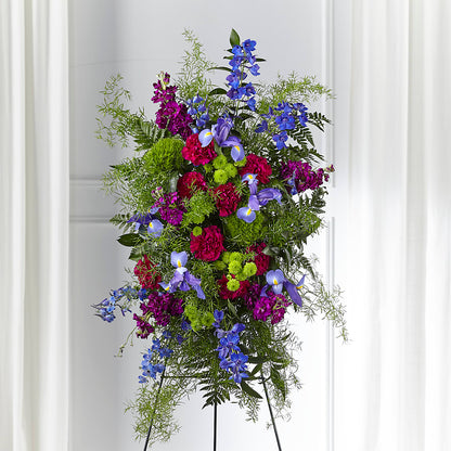 Heavenly Skies Standing Spray – WOYSHNER'S FLOWER SHOP, Lackawanna NY