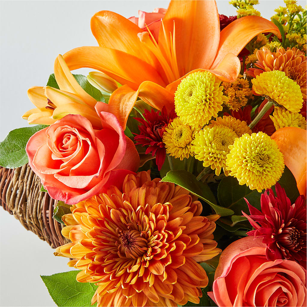 Bouquet of Blessings Cornucopia – WOYSHNER'S FLOWER SHOP, Lackawanna NY