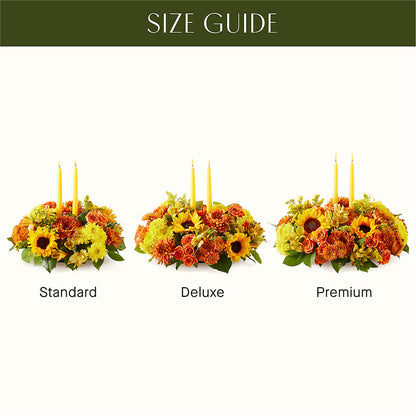 Autumn Harmony Centerpiece – WOYSHNER'S FLOWER SHOP, Lackawanna NY
