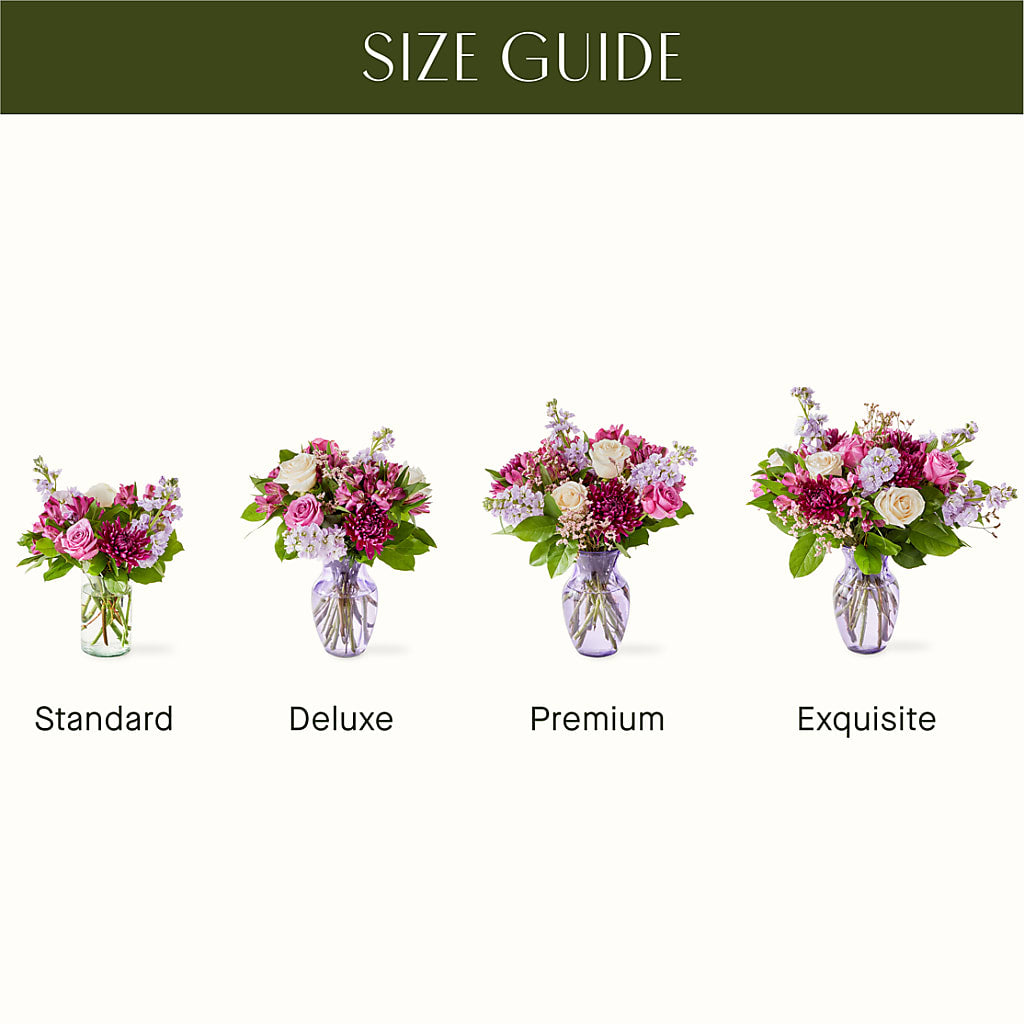 Amethyst Dreams Bouquet – WOYSHNER'S FLOWER SHOP, Lackawanna NY