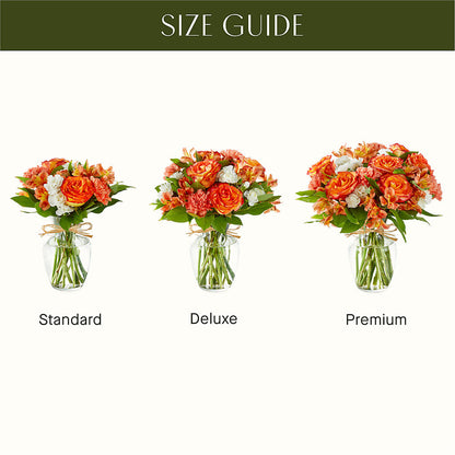 Apricot Glow Bouquet – WOYSHNER'S FLOWER SHOP, Lackawanna NY