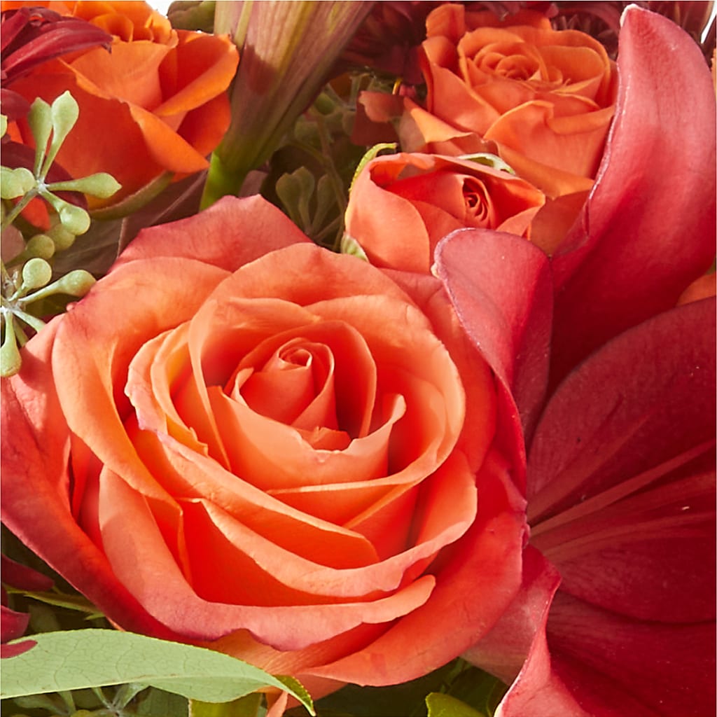 Crimson Leaves Bouquet – WOYSHNER'S FLOWER SHOP, Lackawanna NY