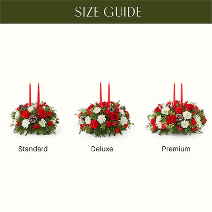 Holiday Soiree Centerpiece – WOYSHNER'S FLOWER SHOP, Lackawanna NY