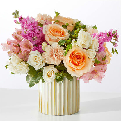 Paradise Bouquet with Ivory Vase – WOYSHNER'S FLOWER SHOP, Lackawanna NY
