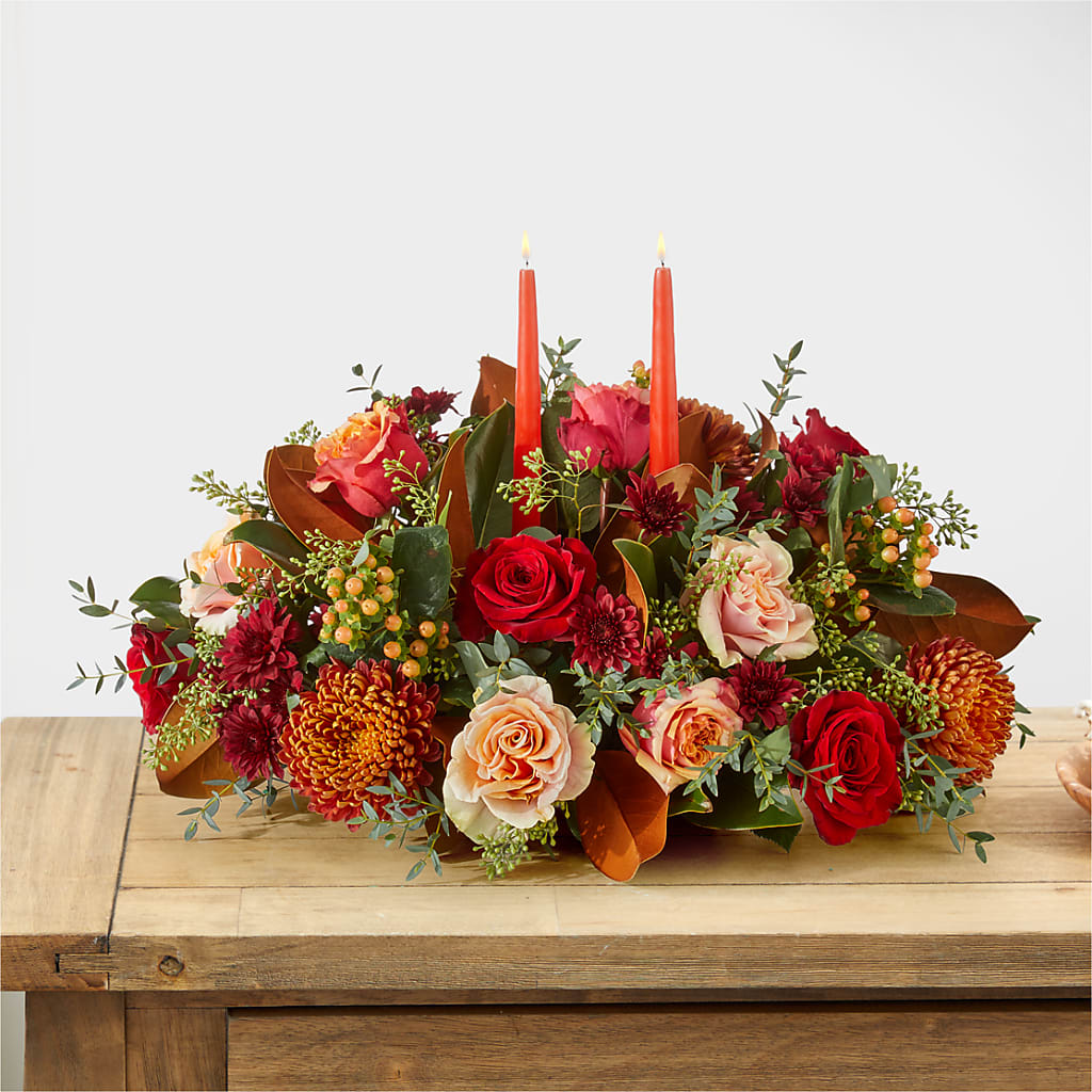 Gather Near Centerpiece – WOYSHNER'S FLOWER SHOP, Lackawanna NY