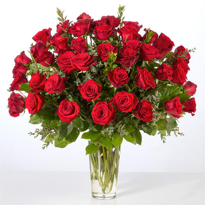 Forever Yours Fifty Stem Red Rose Bouquet – WOYSHNER'S FLOWER SHOP, Lackawanna NY