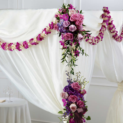 Color & Light Chuppah Decor – WOYSHNER'S FLOWER SHOP, Lackawanna NY